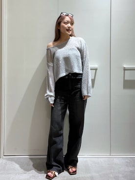 「158cmコーデ」｜「アイテム（パンツ）」を使った、kurumi_.mfmさん（レディース・158cm）の春コーディネート