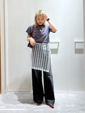 「FREE'S MART（フリーズマート）のアイテム」を使った、kurumi_.mfmさん（レディース・158cm）の夏コーディネート