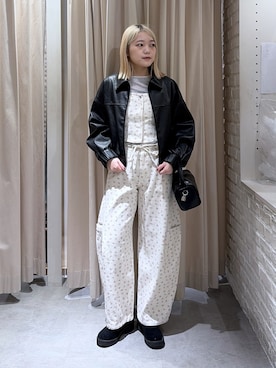 kurumi_.mfmさん(レディース・158cm)の冬コーディネート