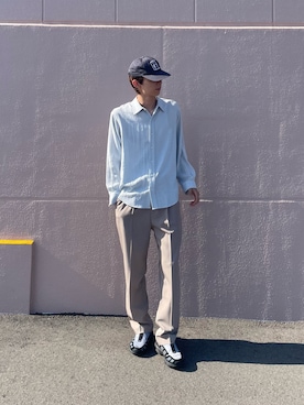 田中　喜揮さん（メンズ・180cm）の春コーディネート