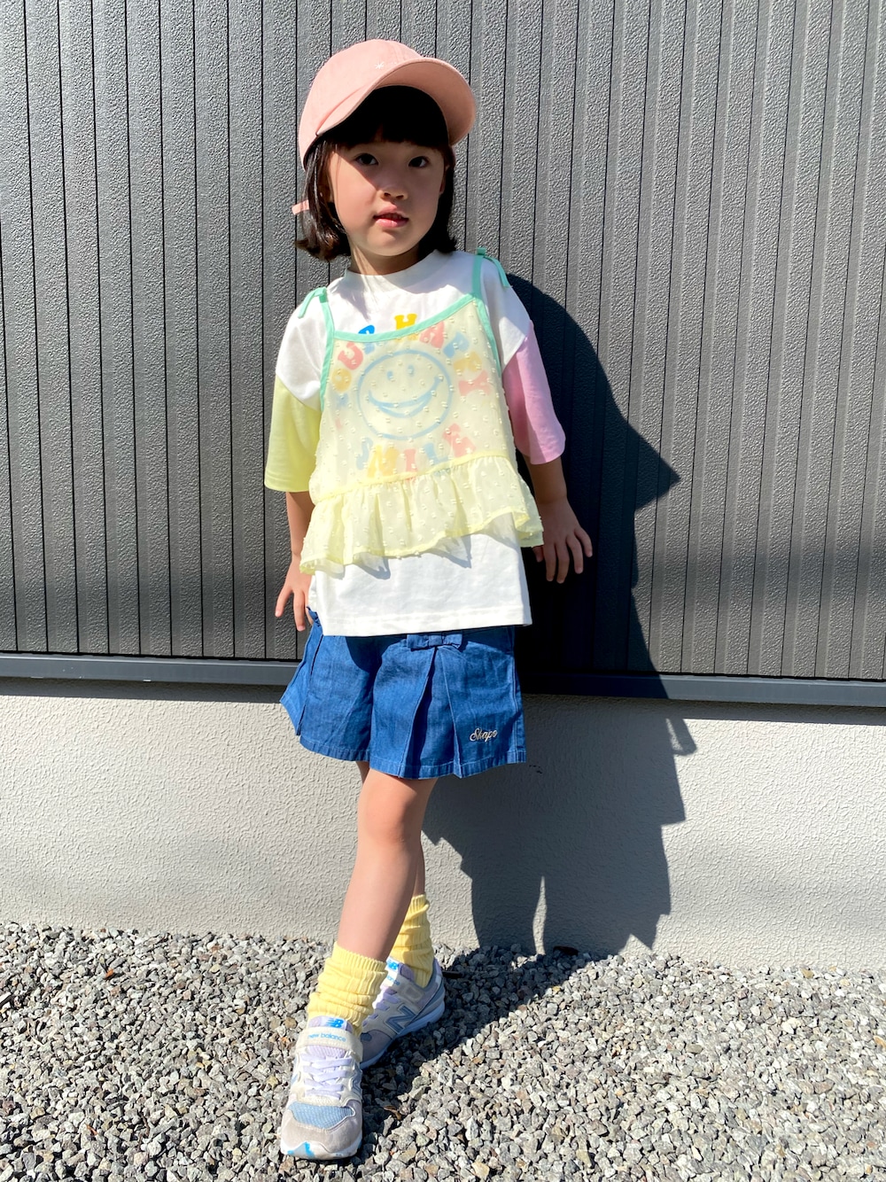 tamapicoさんの「【20周年・リンク】HAPPY FO SMILE Tシャツ（BREEZE）」を使ったコーディネートの1枚目の写真