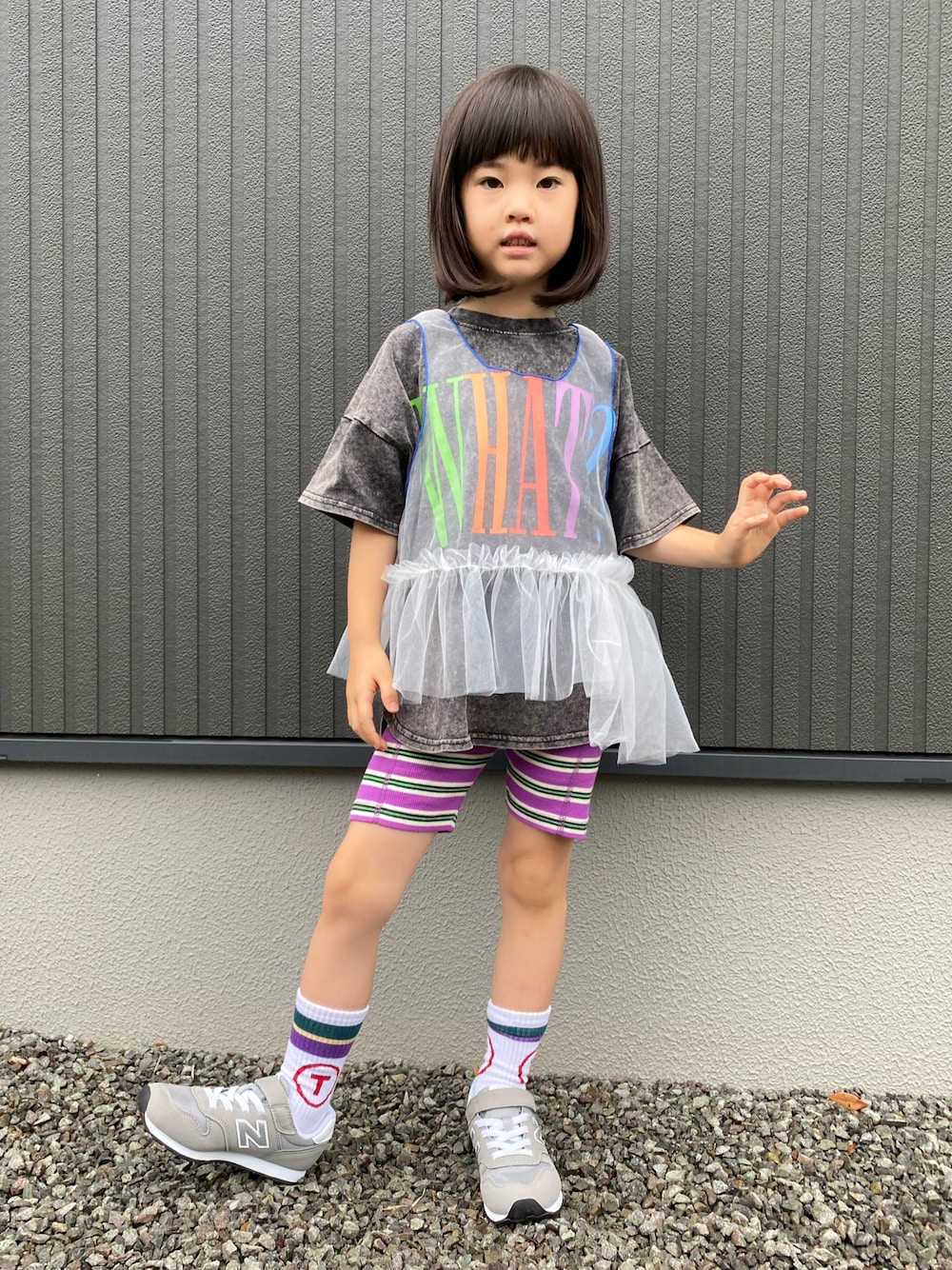 tamapicoさんの「リブサイクルパンツ　292036（LOWRYS FARM）」を使ったコーディネートの1枚目の写真