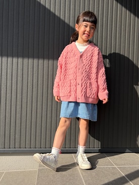 「BRANSHES（ブランシェス）のアイテム」を使った、tamapicoさん（キッズ・120cm）の春コーディネート