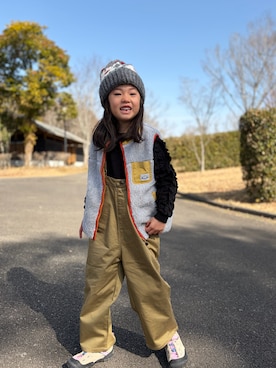 「KEEN（キーン）のアイテム」を使った、tamapicoさん（キッズ・120cm）の冬コーディネート