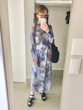 「アイテム（ワンピース/ドレス、その他）」を使った、サエラさん（レディース・158cm）の夏コーディネート