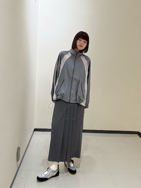 「アイテム（ブルゾン）」を使った、わらちゃんさん（レディース・162cm・20代）の夏コーディネート