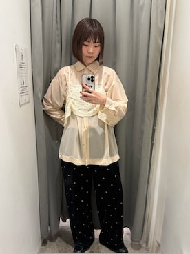 「KBF（ケイビーエフ）のアイテム」を使った、わらちゃんさん（レディース・162cm）の夏コーディネート