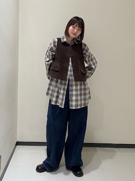 「アイテム（その他シューズ）」を使った、わらちゃんさん（レディース・162cm）の秋コーディネート