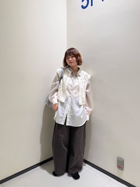 わらちゃんさん（レディース・162cm）の春コーディネート