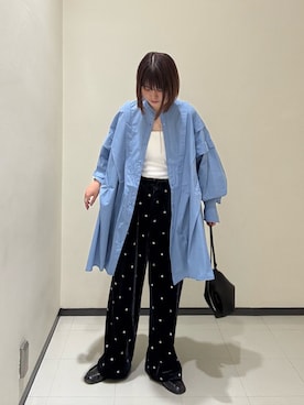 「アイテム（ワンピース/ドレス）」を使った、わらちゃんさん（レディース・162cm）の夏コーディネート