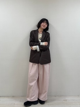 わらちゃんさん(レディース・162cm)の秋コーディネート