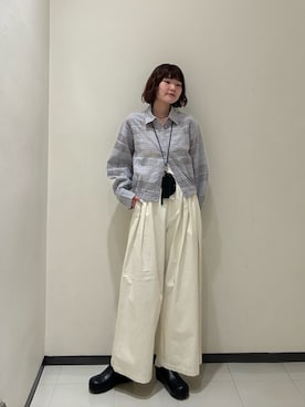 わらちゃんさん（レディース・162cm）の春コーディネート