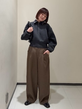 「アイテム（その他シューズ）」を使った、わらちゃんさん（レディース・162cm）の秋コーディネート