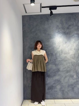 わらちゃんさん(レディース・162cm)の春コーディネート