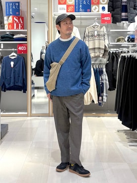 ゆーすけさん（メンズ・176cm）の冬コーディネート