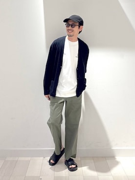 「GLOBAL WORK（グローバルワーク）のアイテム」を使った、ゆーすけさん（メンズ・176cm）の夏コーディネート