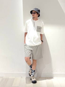 「アイテム（サングラス）」を使った、ゆーすけさん（メンズ・176cm）の夏コーディネート