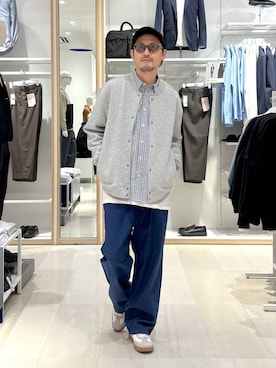 「GLOBAL WORK（グローバルワーク）のアイテム（トップス）」を使った、ゆーすけさん（メンズ・176cm）の春コーディネート