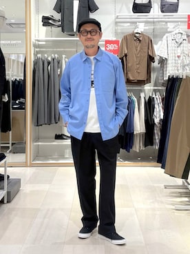 「GLOBAL WORK（グローバルワーク）のアイテム（トップス）」を使った、ゆーすけさん（メンズ・176cm）の秋コーディネート