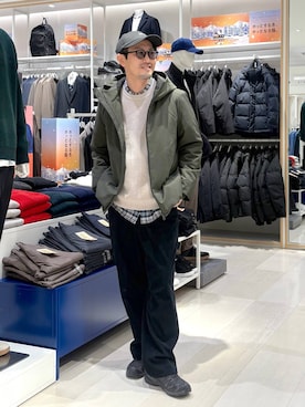 「GLOBAL WORK（グローバルワーク）のアイテム（ブルゾン）」を使った、ゆーすけさん（メンズ・176cm）の秋コーディネート