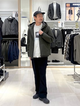 「旅行」｜ゆーすけさん（メンズ・176cm）の秋コーディネート