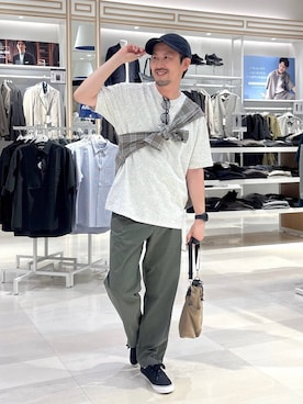 「GLOBAL WORK（グローバルワーク）のアイテム（シューズ）」を使った、ゆーすけさん（メンズ・176cm）の春コーディネート