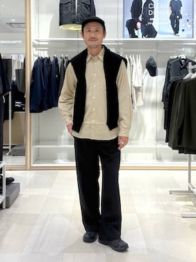 「GLOBAL WORK（グローバルワーク）のアイテム（トップス）」を使った、ゆーすけさん（メンズ・176cm）の秋コーディネート