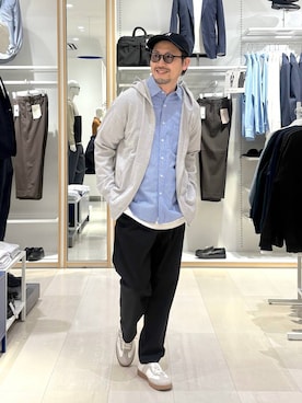 「GLOBAL WORK（グローバルワーク）のアイテム（キャップ）」を使った、ゆーすけさん（メンズ・176cm）の春コーディネート