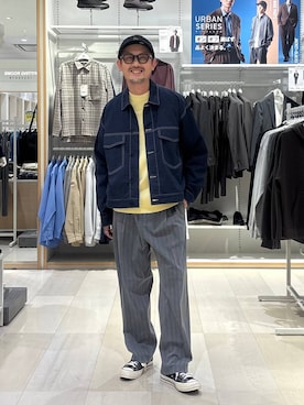 ゆーすけさん（メンズ・176cm）の秋コーディネート