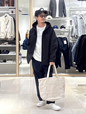 「GLOBAL WORK（グローバルワーク）のアイテム（パンツ）」を使った、ゆーすけさん（メンズ・176cm）の春コーディネート