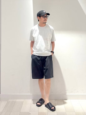 「GLOBAL WORK（グローバルワーク）のアイテム」を使った、ゆーすけさん（メンズ・176cm）の夏コーディネート