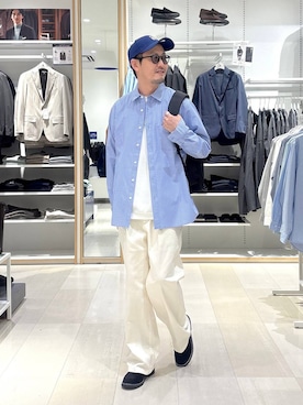 「GLOBAL WORK（グローバルワーク）のアイテム」を使った、ゆーすけさん（メンズ・176cm）の冬コーディネート