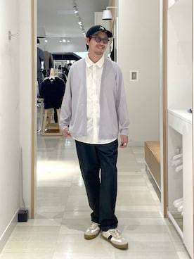 「GLOBAL WORK（グローバルワーク）のアイテム（帽子）」を使った、ゆーすけさん（メンズ・176cm）の夏コーディネート