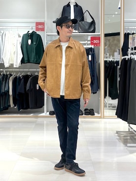 「GLOBAL WORK（グローバルワーク）のアイテム（サングラス）」を使った、ゆーすけさん（メンズ・176cm）の秋コーディネート