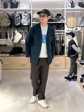 「GLOBAL WORK（グローバルワーク）のアイテム（サングラス）」を使った、ゆーすけさん（メンズ・176cm）の秋コーディネート