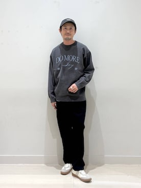 「GLOBAL WORK（グローバルワーク）のアイテム」を使った、ゆーすけさん（メンズ・176cm）の冬コーディネート