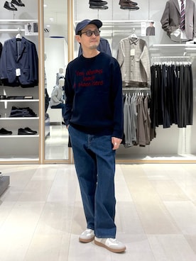 「GLOBAL WORK（グローバルワーク）のアイテム」を使った、ゆーすけさん（メンズ・176cm）の春コーディネート