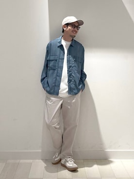 「テーマパーク」｜ゆーすけさん（メンズ・176cm）の夏コーディネート