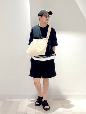 「GLOBAL WORK（グローバルワーク）のアイテム」を使った、ゆーすけさん（メンズ・176cm）の夏コーディネート