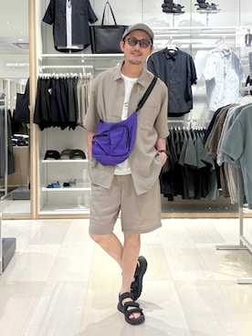 「GLOBAL WORK（グローバルワーク）のアイテム」を使った、ゆーすけさん（メンズ・176cm）の春コーディネート