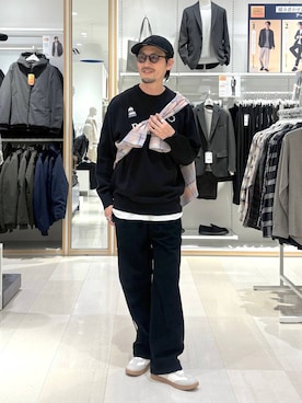 「GLOBAL WORK（グローバルワーク）のアイテム（パンツ）」を使った、ゆーすけさん（メンズ・176cm）の秋コーディネート