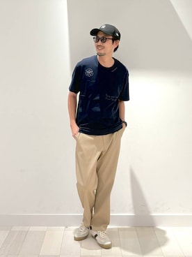 「GLOBAL WORK（グローバルワーク）のアイテム」を使った、ゆーすけさん（メンズ・176cm）の夏コーディネート