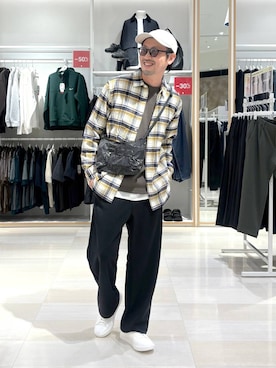 「アイテム（サングラス）」を使った、ゆーすけさん（メンズ・176cm）の秋コーディネート
