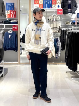 ゆーすけさん（メンズ・176cm）の冬コーディネート