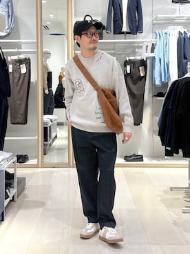 「GLOBAL WORK（グローバルワーク）のアイテム（キャップ）」を使った、ゆーすけさん（メンズ・176cm）の春コーディネート