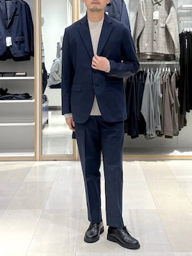 「GLOBAL WORK（グローバルワーク）のアイテム（トップス）」を使った、ゆーすけさん（メンズ・176cm）の春コーディネート