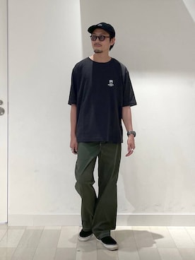 「GLOBAL WORK（グローバルワーク）のアイテム（トップス）」を使った、ゆーすけさん（メンズ・176cm）の夏コーディネート