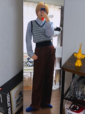 「TODAYFUL（トゥデイフル）のアイテム」を使った、タイクさん（骨格ウェーブ・レディース・160cm）の春コーディネート