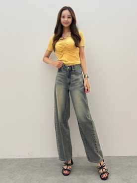 SHINRIさん（レディース・165cm）の夏コーディネート