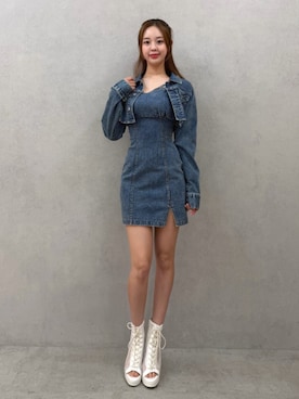 SHINRIさん（レディース・165cm）の春コーディネート